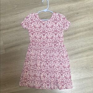 Kate Quinn Pink and White Casual Dress